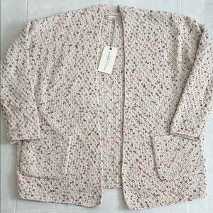 NWT Moon & Madison Oversized Front Pocket Chenille Cardigan